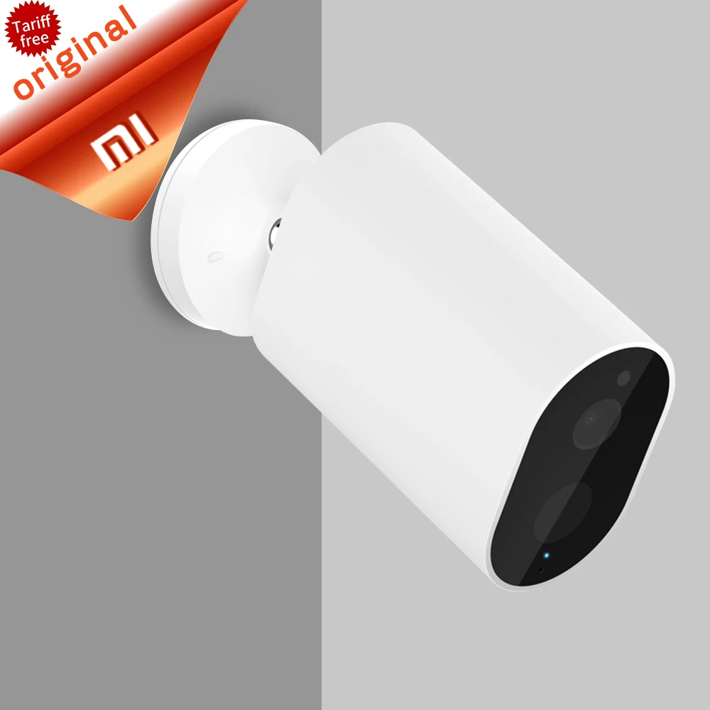 

Original Xiaomi Mijia Smart Camera Battery Gateway F2.6 AI Humanoid Detection CMSXJ11A 1080P 120 Degree IP Wireless Cameras Cam