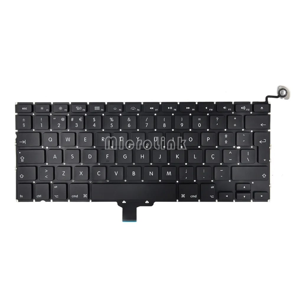 OEM новая клавиатура для Macbook Pro 13 "A1278 португальская Potugal + Подсветка 2009 2010 2011 2012
