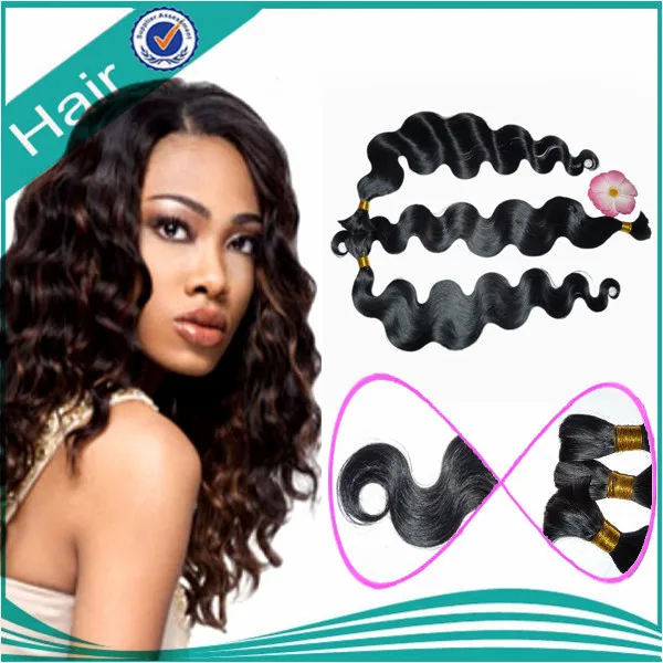brazilian virgin hair products body wave human hair bulk for braiding 8
