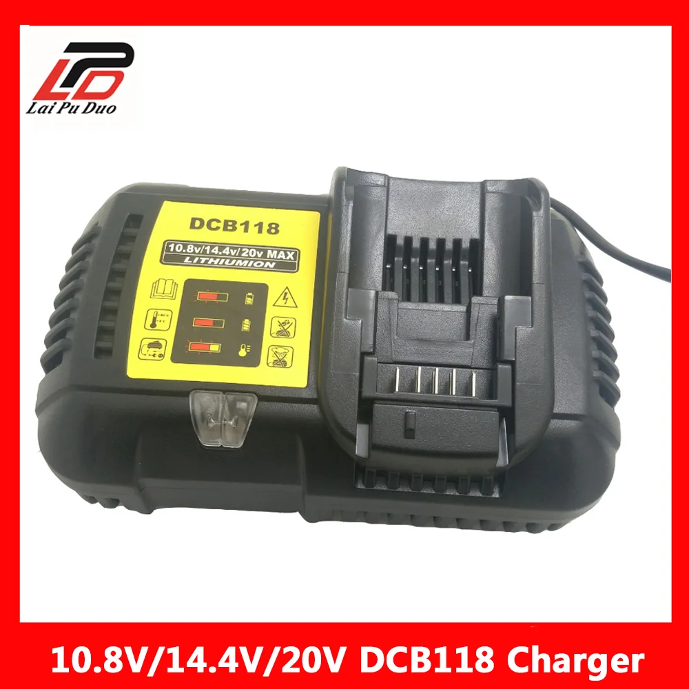 Сменное зарядное устройство DCD118 для DEWALT DCD996 DCD991 DCS575 DCS576 DCS520 DCH481 DCB118 DCS388 |