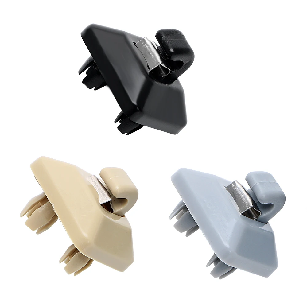 YOSOLO Replacement Car Sun Visor Hook Cap Clip Plastic Black Beige Gray Bracket For Audi A4L A5 A6L Q3 Q5 Interior Accessories YOSOLO Replacement Car Sun Visor Hook Cap Clip Plastic Black Beige Gray Bracket For Audi A4L A5 A6L Q3 Q5 Interior Accessories