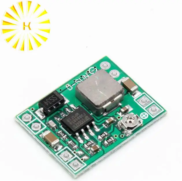 Мини DC-DC понижающий модуль питания 3A 4 5-28 V до 0 8-20 Регулируемый преобразователь