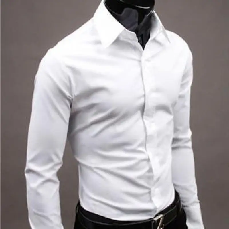 European and American fashion candy color long-sleeved shirt male 2019 spring and autumn new men's solid color casual shirt European and American fashion candy color long-sleeved shirt male 2019 spring and autumn new men's solid color casual shirt