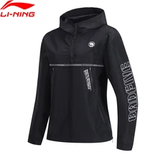 Li-Ning Unisex Bad Five Basketball Windbreaker Loose Fit Polyester Printing LiNing Sports Coat Jackets AFDP038 CJFM19