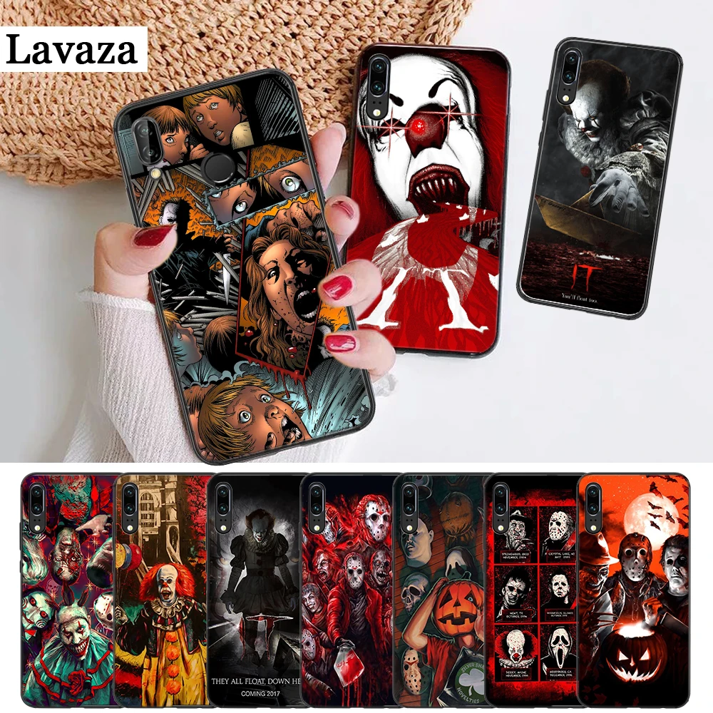 Pennywise The Clown Horror Silicone Case for Huawei P8 Lite 2015 2017 P9 2016 Mimi P10 P20 Pro P Smart Z 2019 P30 | Мобильные