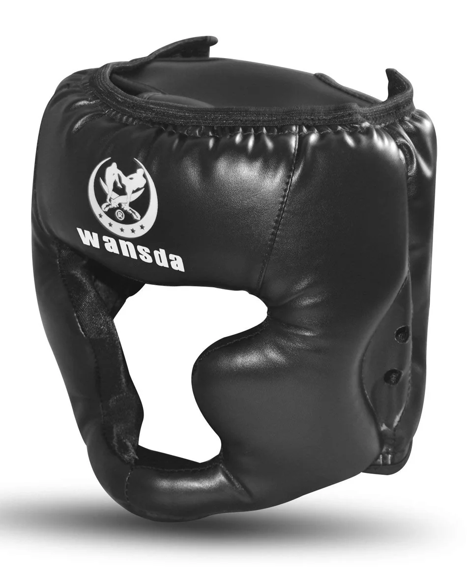 REXCHI кикбоксерский шлем для мужчин и женщин PU Каратэ Муай Тай Guantes De Boxeo Free Fight ММА Санда обучение взрослых детское оборудование