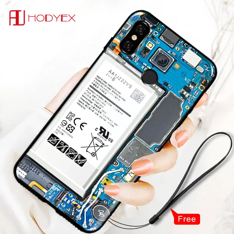 

New Fashion Case For Xiaomi mi a2 lite Case Soft TPU For xiaomi Redmi Note5 a2 6x s2 mix2s 8 8SE Shell Pretty interesting Case