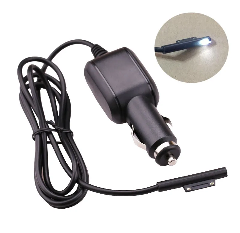 

Portable 12V 2.58A Car Power Supply Adapter Tablet Tab Car Charger for Microsoft Surface Pro 3 / Pro3 and Pro 4 (of i5 i7)