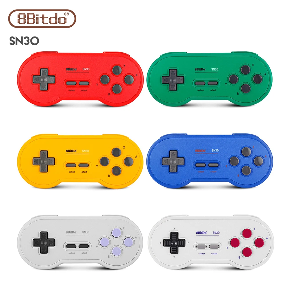 

Original 8Bitdo SN30 Bluetooth Gamepad Retro Game Controller