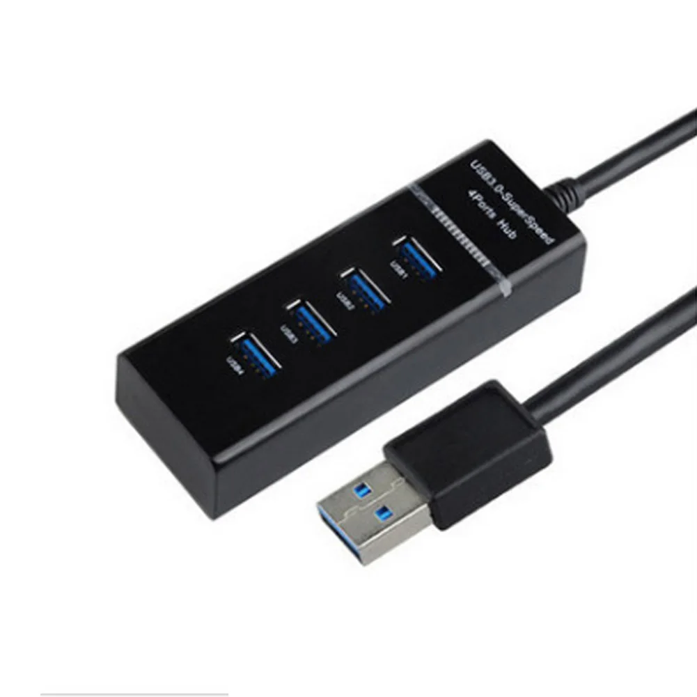 

High Speed Conversion Portable Splitter Plug And Play Data Transmission Multi HUB Computer Durable USB 3.0 Expansion 4 Ports