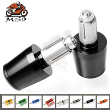 Мотоциклы Аксессуары Ручной грузики руля велосипеда с концами для Vespa 300 250 150 125 KAWASAKI ZXR400 ZZR1400 ZX7RR H2R Z250 KTM 125 DUKE