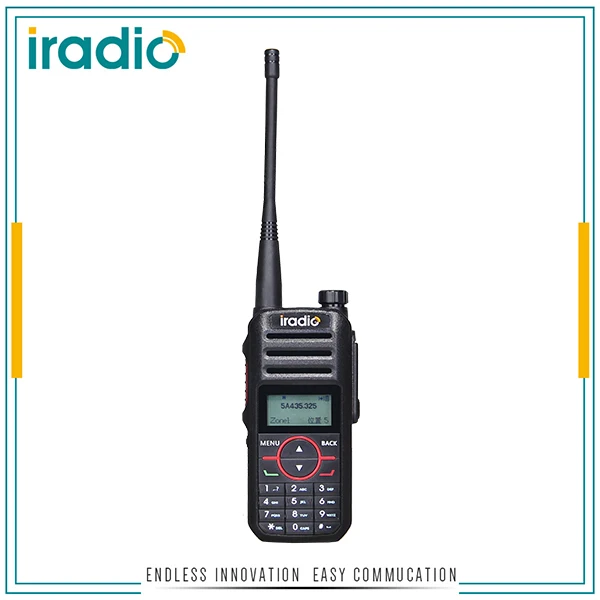 Iradio DM-580 FCC Сертификация двухстороннее радио IP66 водонепроницаемый 2 таймслота DMR радио профессиональное радио