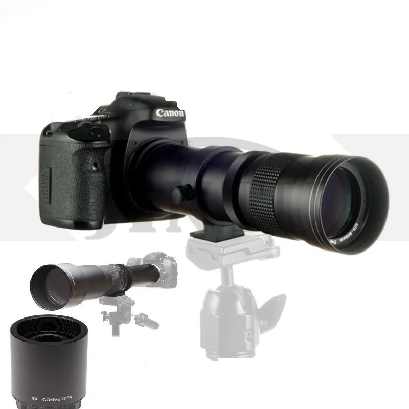 T5 T5i 60Da T6i T3 5D EF Adapter to Convert Nikon F-Mount Lens to Canon EOS T4i T2i T3i 50D 40D 80D SL1 5DS R 60D 7D 70D 1D Digital SLR Camera EF-S Mount for Canon EOS Rebel T6s 