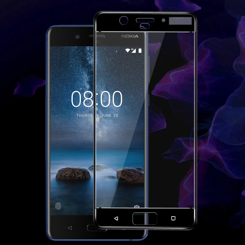 Imak For Nokia 8 5 Full Screen Coverage Tempered Glass