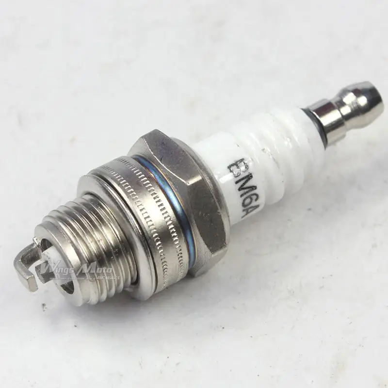 SPARK PLUG BM6A FOR 47CC 49CC ATV MINI MOTO POCKET BIKE GAS SCOOTER