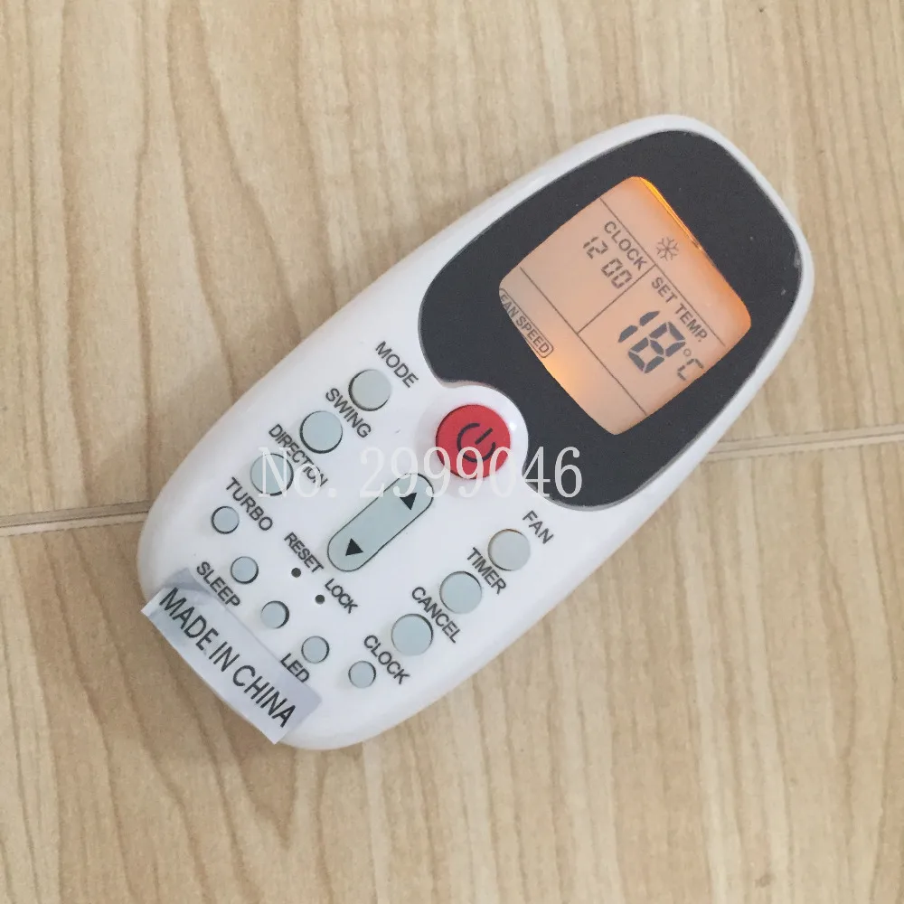 

REPLACEMENT GENERIC Air conditioner remote control fit For Midea KOMECO Tornado R06/BG R06/BGE Rremote control(With a backlight)