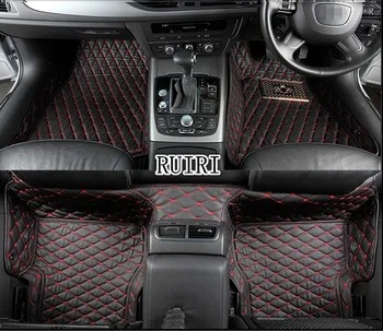 

Best quality mats! Custom special car floor mats for Right Hand Drive Audi A5 4 doors 2017-2009 non-slip carpets,Free shipping