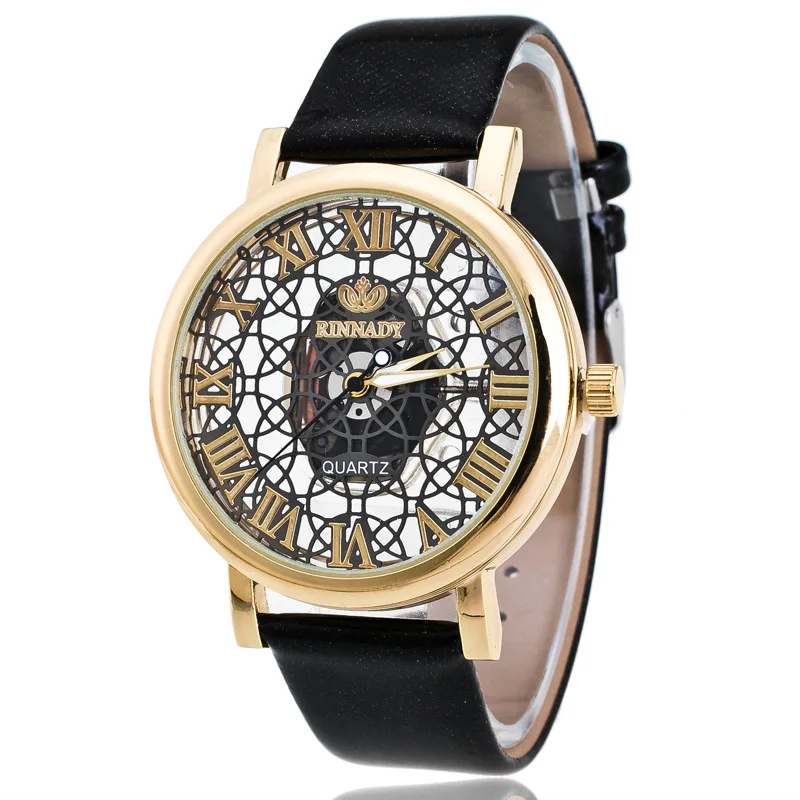 

quartz watch ladies leather watch fashion romantic woman perspective Roman scale Relogio Faminino zegarek damski