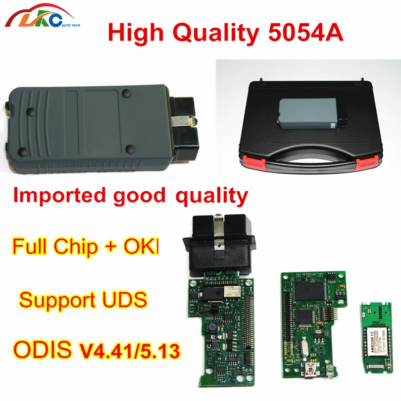 5 шт./лот DHL VAS 5054A поддерживающий UDS протокол Полный чип OKI Bluetooth ODIS V4.41/5 13 VAS5054A