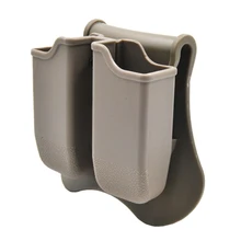 Amomax Тактический Двойной подсумок для Токийского Marui/WE/KJW/KSC/KWA/АТР/ISSC для страйкбола, тренировок G17 G19 G18 и совместимых Mags