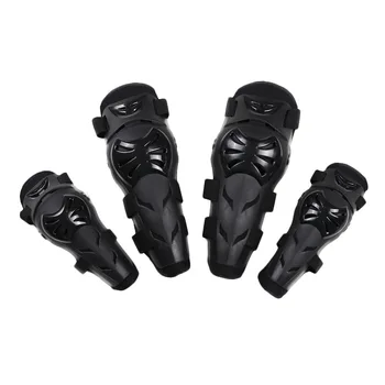 

New Motorcycle Shatter-resistant Rollerblading Cycling Elbow And Knee Pads Four-piece Set Extreme Challenge Snow Sports Skating