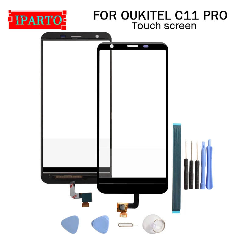 

5.45 inch OUKITEL C11 PRO Touch Screen Glass 100% Guarantee Original Digitizer Glass Panel Touch Replacement For OUKITEL C11 PRO