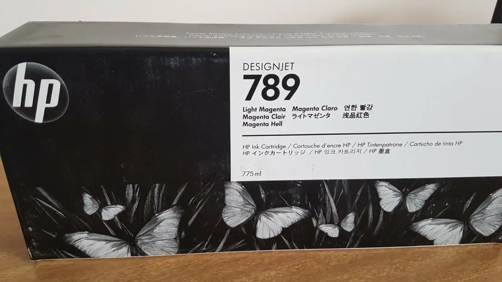 original and expired ch620a light magenta ink cartridge for hp