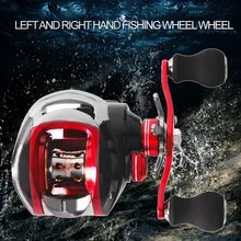 OUTAD 17+1 Axles 7.0:1 Bait Casting Fishing Reel Left/Right Hand Fishing Wheel One Way Clutch Baitcasting Fishing Accessories