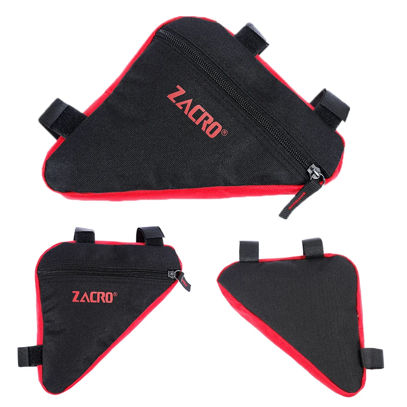 Cheap Cycling Bicycle Bag Front Tube Frame Pouch Holder Frame Pouch Waterproof Bicycle Triangle Bags Bag for bicycle Front Saddle #2 1