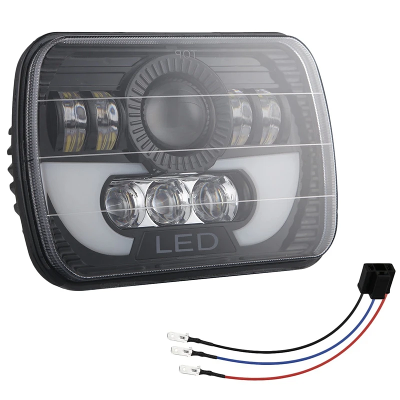 7X6 5X7 120W Car Led Headlight Hi/Lo Beam For Chevy Express Cargo Van 1500 2500 3500 | Автомобили и мотоциклы