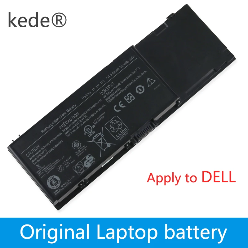 Оригинальный аккумулятор для ноутбука DELL Precision M6400 M6500 M2400 8M039 KR854 11 1-312 0868-312 0873 в 90