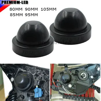

(2) Rubber Housing Seal Caps For Headlight Install HID Conversion Kit, LED Headlights Bulbs, Aftermarket Headlamp Retrofit, etc