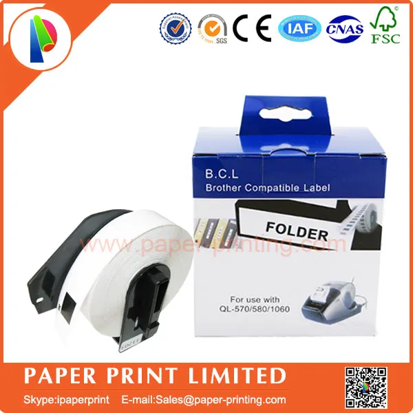 DK11203 DK-11203 Adhesive Compatible Brother Thermal White Blank Roll Label Tapes Cartridge DK 11203 DK1203 1203 DK-1203 | Компьютеры и