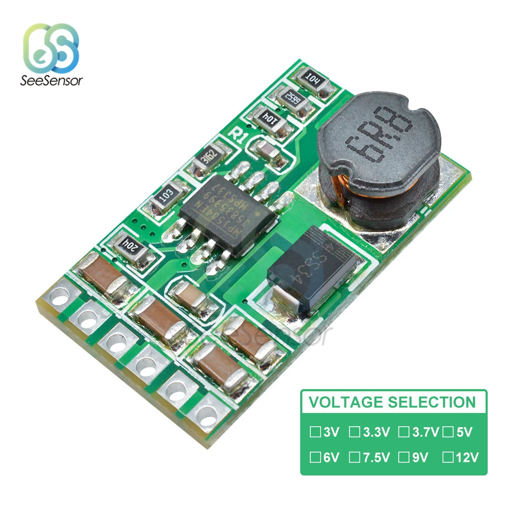 

3.5A DC-DC Buck Step-Down Voltage Regulator Converter Module 3V 3.3V 3.7V 5V 6V 7.5 9V 12V