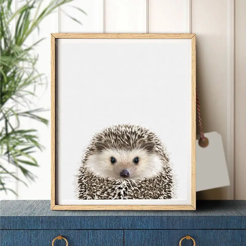 printable baby animal hedgehog wall decor hedgehog nursery print baby animal digital download BABY ANIMAL PRINT hedgehog baby animal