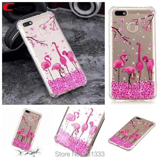 

C-ku 3D Cartoon OWL Soft TPU Case For Huawei Y6 PRO 2017 Y7 Prime 2018 P Smart P8 LITE 2017 P9 P10 Shockproof Skin Fashion 1pcs