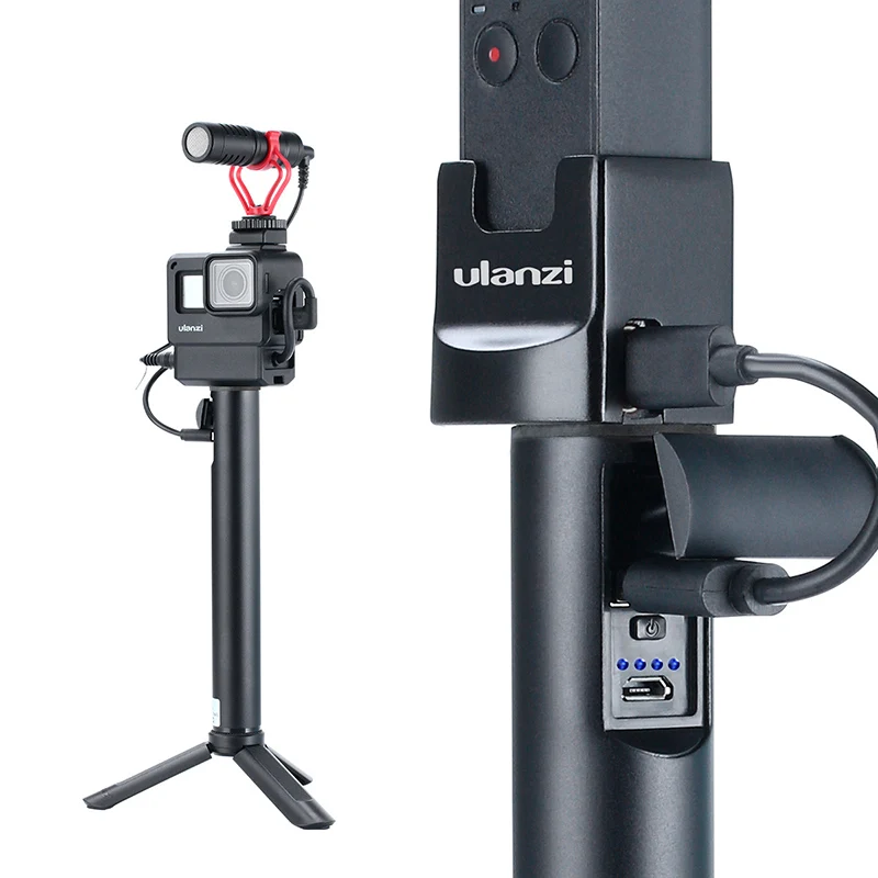 

Ulanzi BG-1BG-2 5200mAh Power Stick Action Camera Hand Grips for Gopro 7 6 5 Osmo Action Osmo Pocket Universal Power Grip