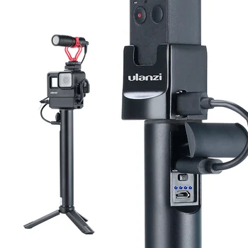 

Ulanzi BG-2 6800mAh Power Stick Action Camera Hand Grips for Gopro 7 6 5 Osmo Action Osmo Pocket Universal Power Grip