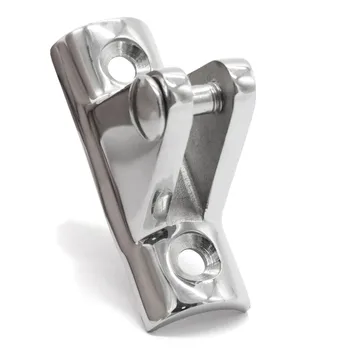 

90 Degree Marine Boat Deck Hinge Mount Bimini Top Fitting Hardware Deck Hinge Boat Parts Accessories Marine Hardware