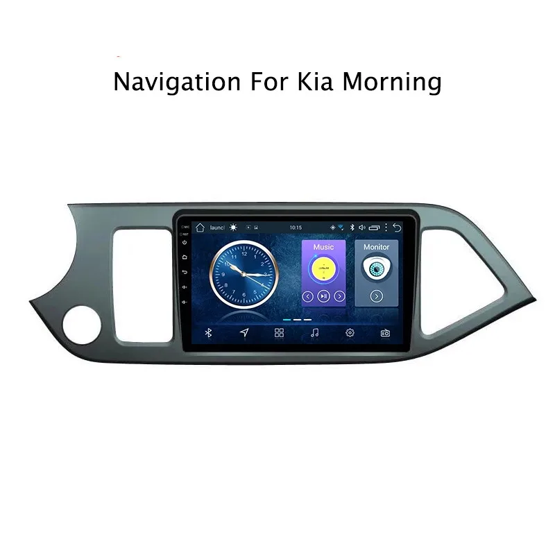 NAVITOPIA 9 дюймов полный сенсорный экран Android 8 1 2G ram 3 rom автомобильный DVD gps навигация