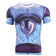 New Dragon Ball Saiyan font b Goku b font T shirt Men 3D T shirt Printed