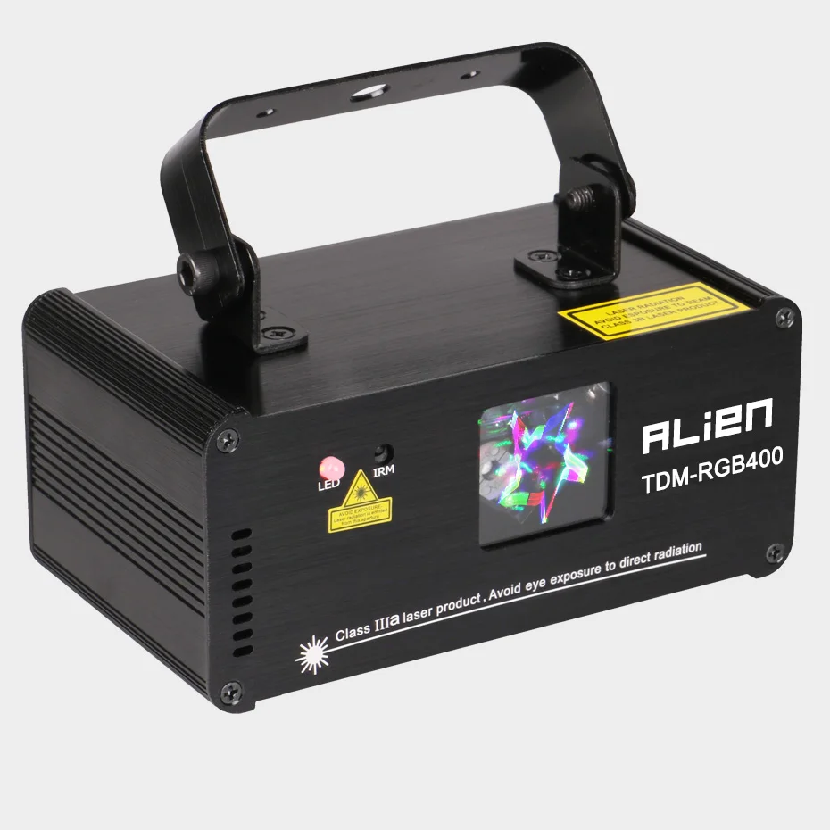 ALIEN удаленный 3D RGB 400 МВт DMX 512 лазерный сканер проектор сценический светильник ing эффект вечерние Рождество DJ диско-шоу светильник s полноцветный светильник