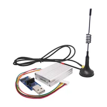 2 компл./лот 5 км 433 МГц RF беспроводной пульт дистанционного управления большой дистанции приемопередатчик модуль комплект(SV6202+ присоска антенна+ ключ