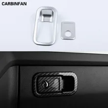 Крышка автомобиля Стикеры ручная коробка co-пилотная перчатка коробка передняя решетка отделка лампа декоративная панель для Volkswagen Tiguan L TiguanL MK2