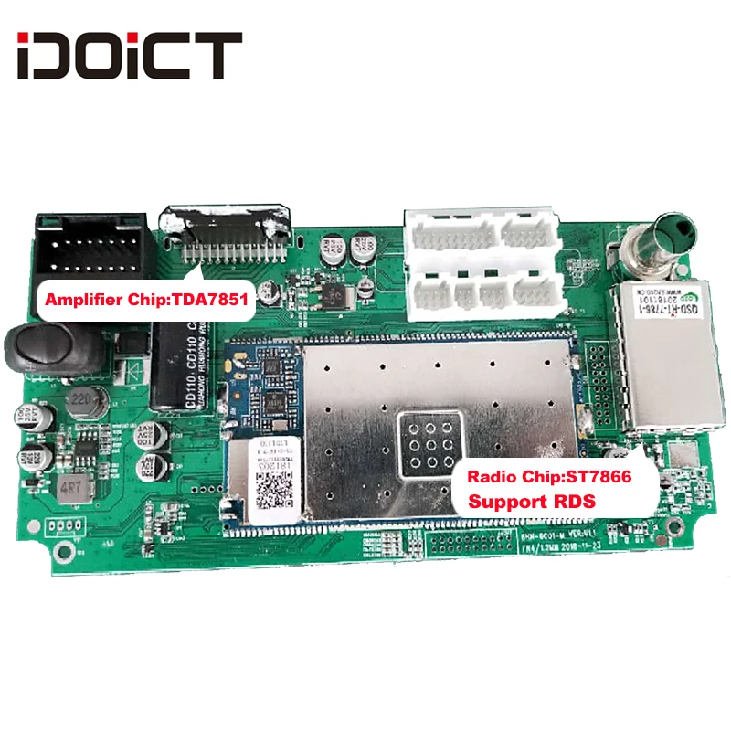 Clearance IDOICT Android 8.1 IPS 2G+32G 8 CORE Car DVD Player GPS Navigation Multimedia For peugeot 307 Radio 2002-2013 3