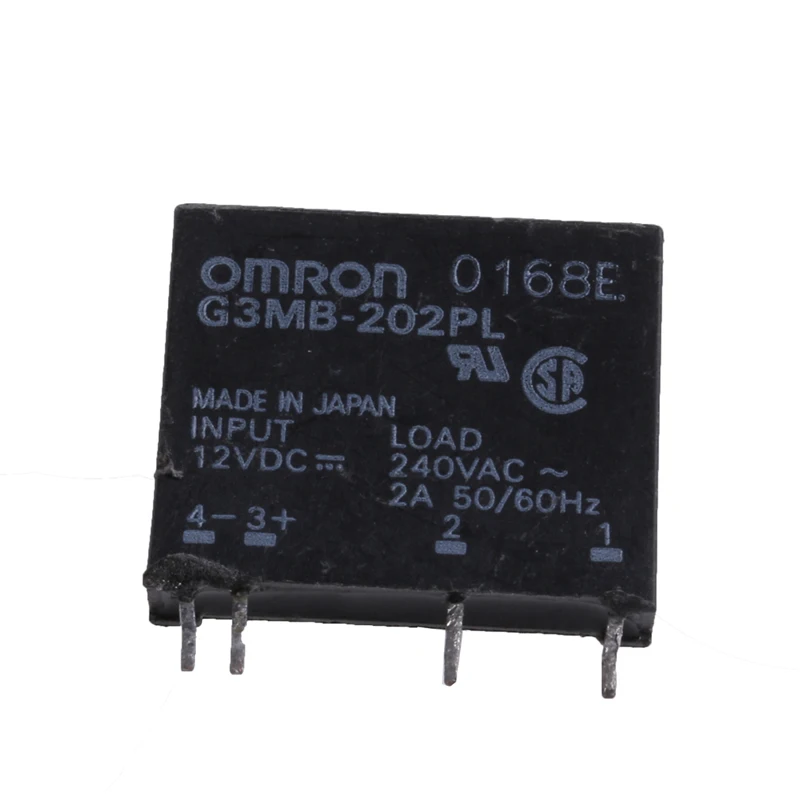 

New Solid State Relay G3MB-202P DC-AC PCB SSR In 12V DC Out 240V AC 2A
