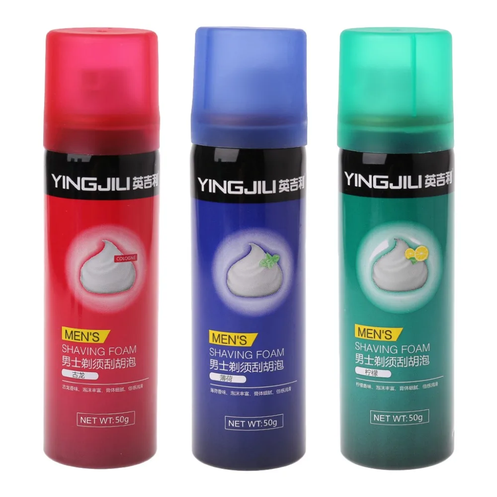 

1pcs Shaving Foam Scent Shaving Cream Gel Rich Bubble for Men Skin Face Care