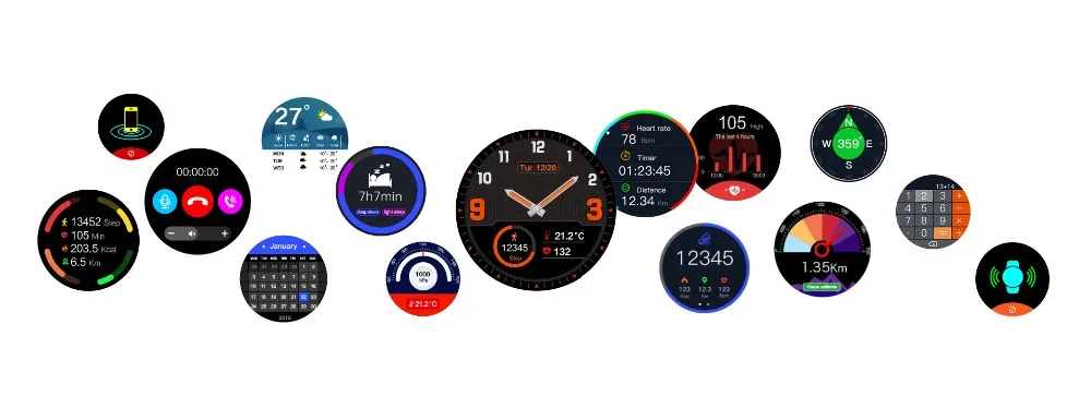 SENBONO M1 IP67 Водонепроницаемый умный телефон с часами Bluetooth Вызов gps Smartwatch телефон для мужчин и женщин монитор сердечного ритма часы