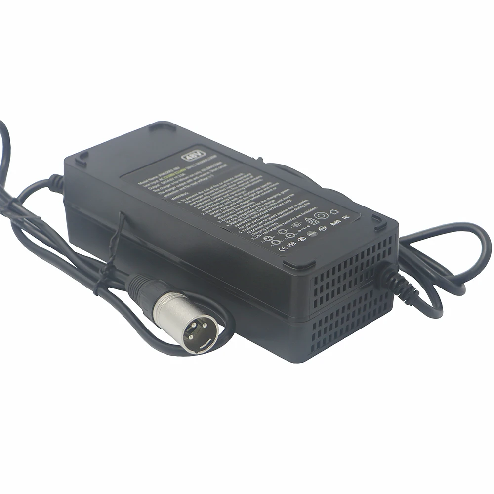 Dvisi 54.6V 2A Charger 54.6V 2A 48V Lithium Battery Charger Electric