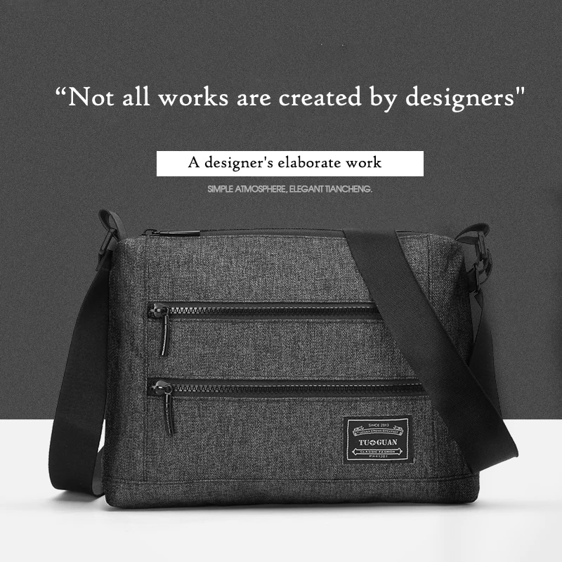 Сумка мессенджер Tuguan Мужская через плечо|canvas messenger bag|brand shoulder bagdesigner bag |
